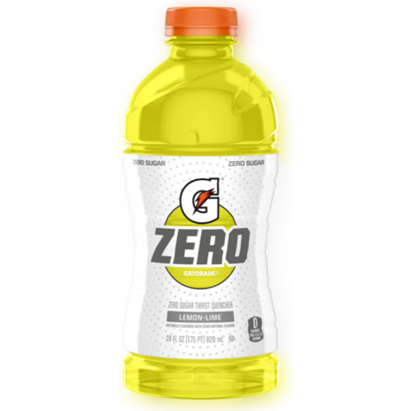 Gatorade Zero Lemon Lime 20oz Bottle