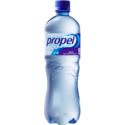 Propel Vitamin Enhanced Water Beverage Grape 20 oz Bottle