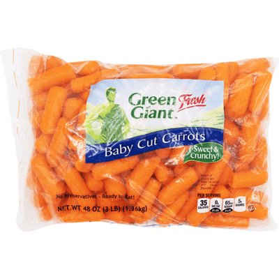 Green Giant Fresh Baby Cut Carrots 1 Lb 48oz Bag