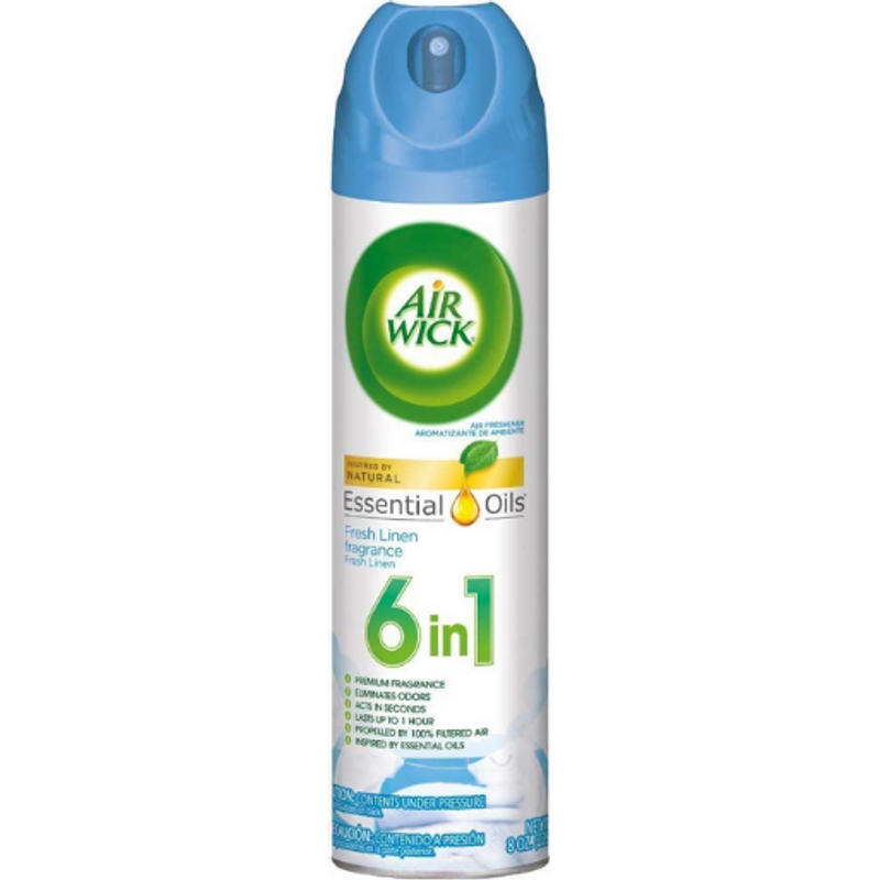 Air Wick Aerosol Air Freshener Fresh Linen 8 oz