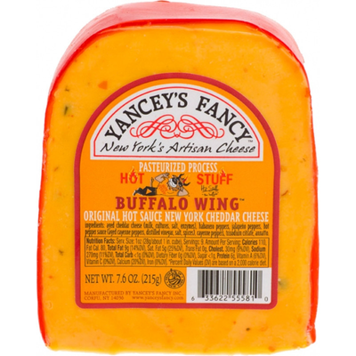 Yancey's Fancy Buffalo Wing Cheddar 7.6oz Pack