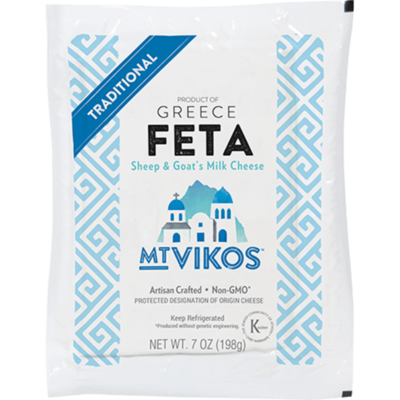 Mt Vikos Feta Cheese 7 oz
