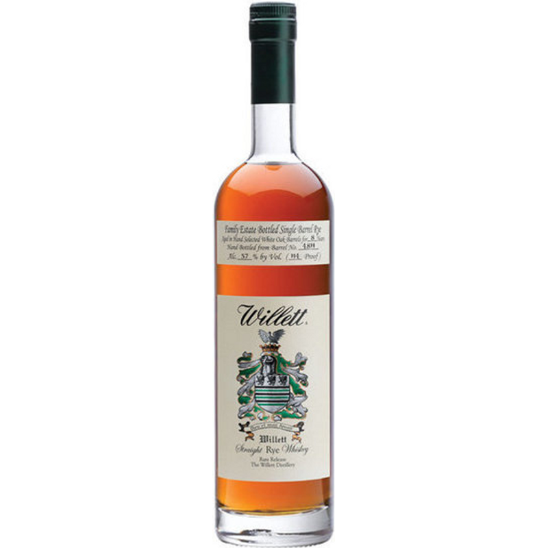 Willett Family Estate Bottled Rye 4 Year 750ml Bottle