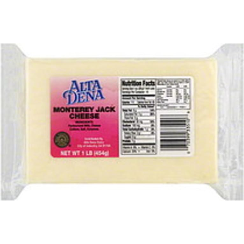 Alta Dena Monterey Jack Cheese 1lb Pack