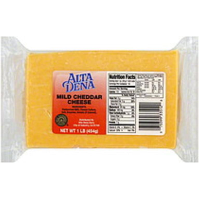 Alta Dena Mild Cheddar Cheese 1lb Pack