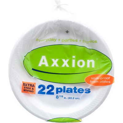 Axxion Foam Plates 22ct