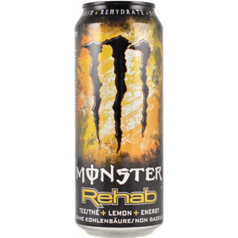 Monster Rehab Lemon and Tea 16oz Can