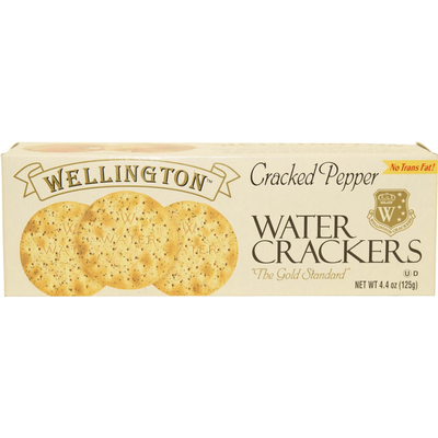 Wellington Crackers Cracked Pepper 3oz Bag