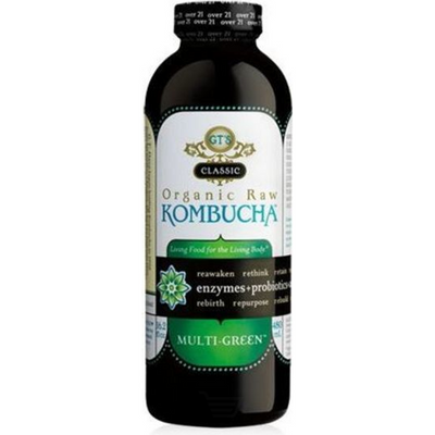 GT's Multi Green Kombucha 16oz Bottle