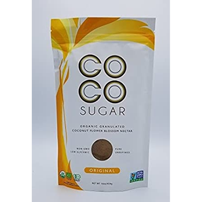 Coco Organic Granulated Sugar 1lb Bag