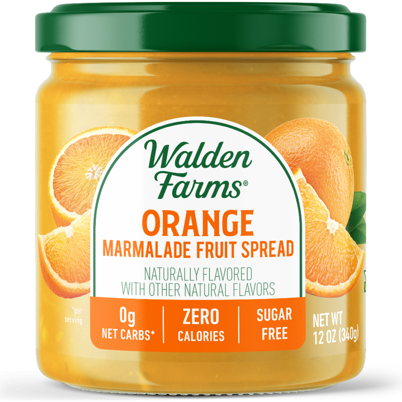 Walden Farms Orange Marmalade Fruit Spread 12oz Bottle