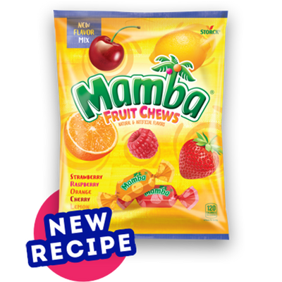 Mamba Fruit Chews 2.8oz Bag