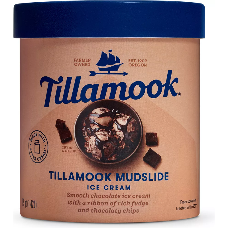 Tillamook Mudslide Ice Cream 48oz Box