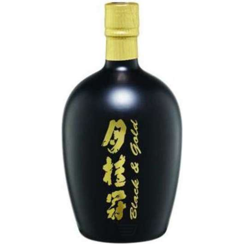 Gekkeikan Black and Gold Junmai Shu Sake Rice Wine 750mL