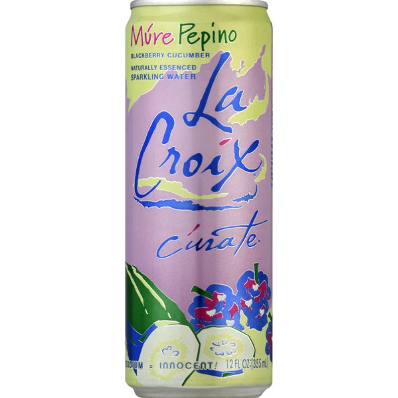 Lacroix Blackberry Cucumber 12oz Can