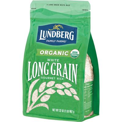 Lundberg Organic White Long Grain Rice 32 oz