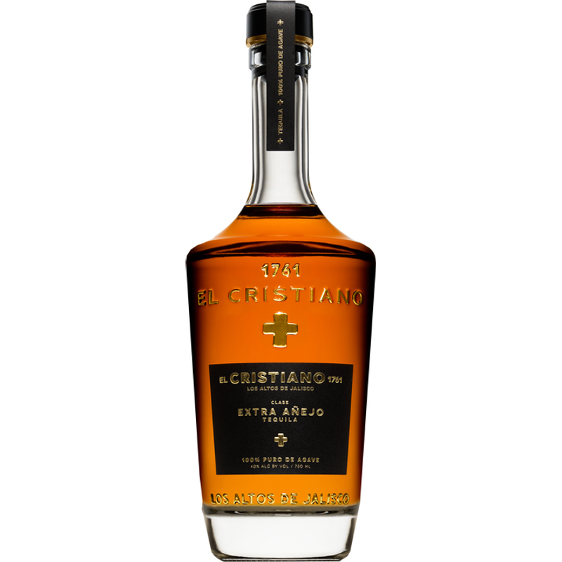 El Cristiano Extra Anejo Tequila 750mL Bottle