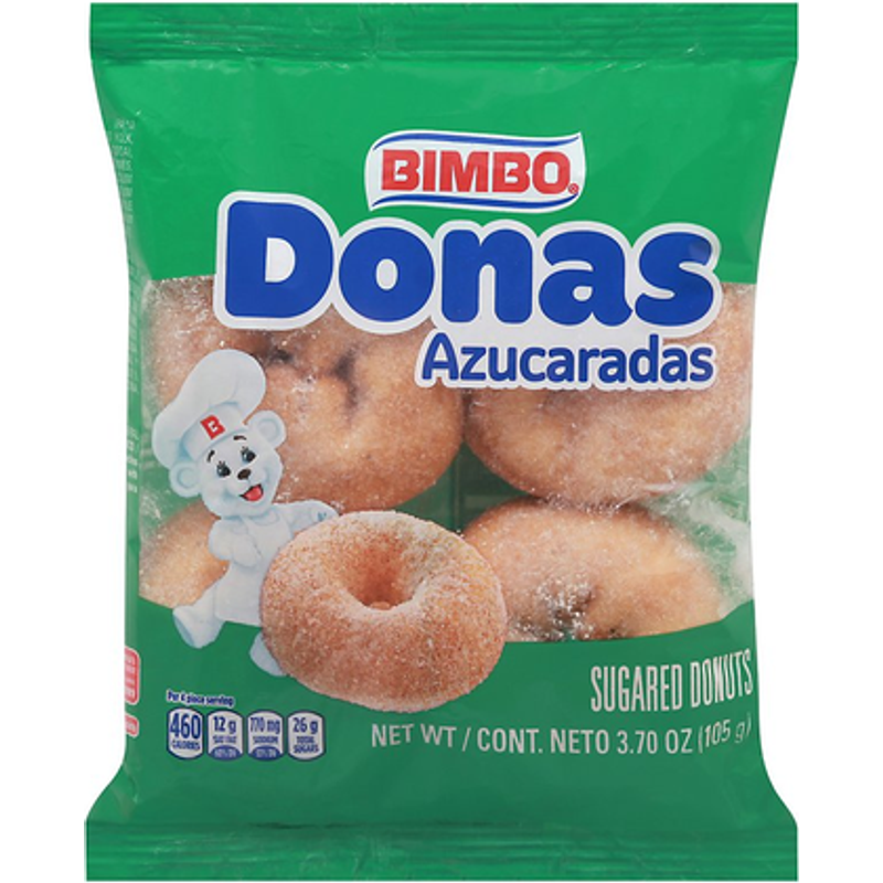 Bimbo Donas Sugared Donuts 3.89oz Bag