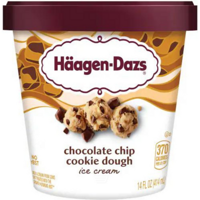 Haagen-Dazs Chocolate Chip Cookie Dough Ice Cream Pint