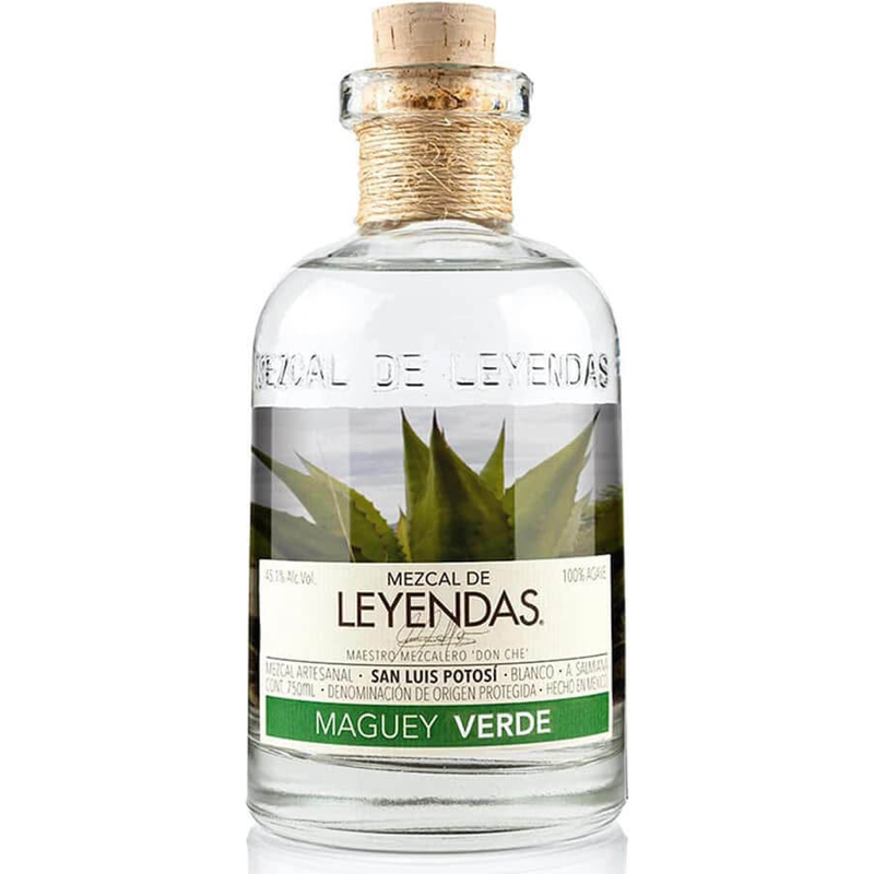 Mezcal De Leyenda Maguey Verde 750ml Bottle