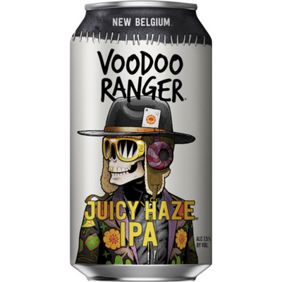 New Belgium Voodoo Ranger Juicy Haze IPA 6 Pack 12 oz Cans