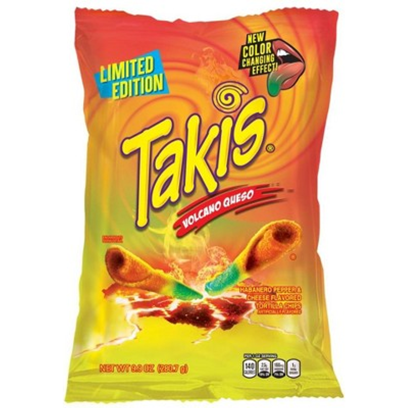 Takis Volcano Queso 9.9oz Bag