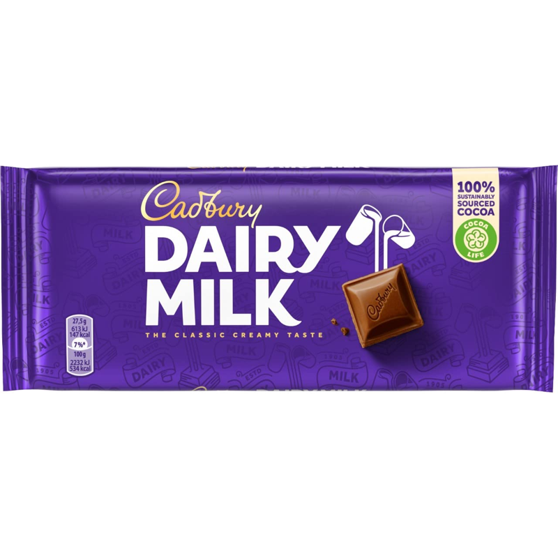 Cadbury Dairy Milk 110g Piece