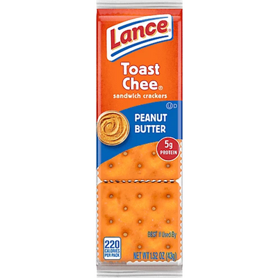 Lance Toast Chee Crackers Peanut Butter 1.52 oz