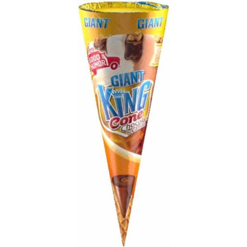 Good Humor Giant King Cone Vanilla & Chocolate 8oz Bottle