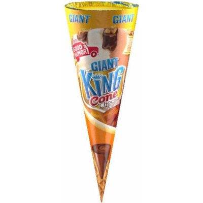 Good Humor Giant King Cone Vanilla & Chocolate 8oz Bottle