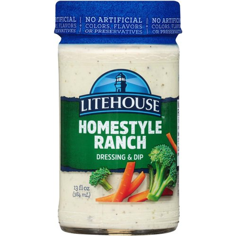 Litehouse Homestyle Ranch Dressing & Dip 13oz Bottle