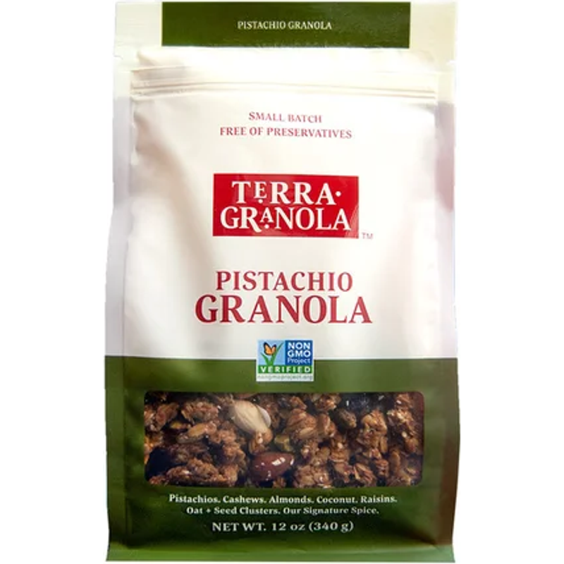 Terra Breads Pistachio Granola 12oz Bag