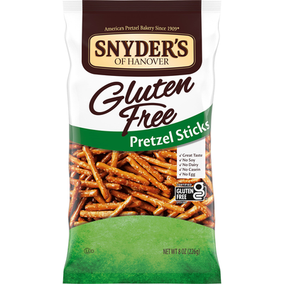 Snyder's Gluten Free Pretzel Sticks 8 oz