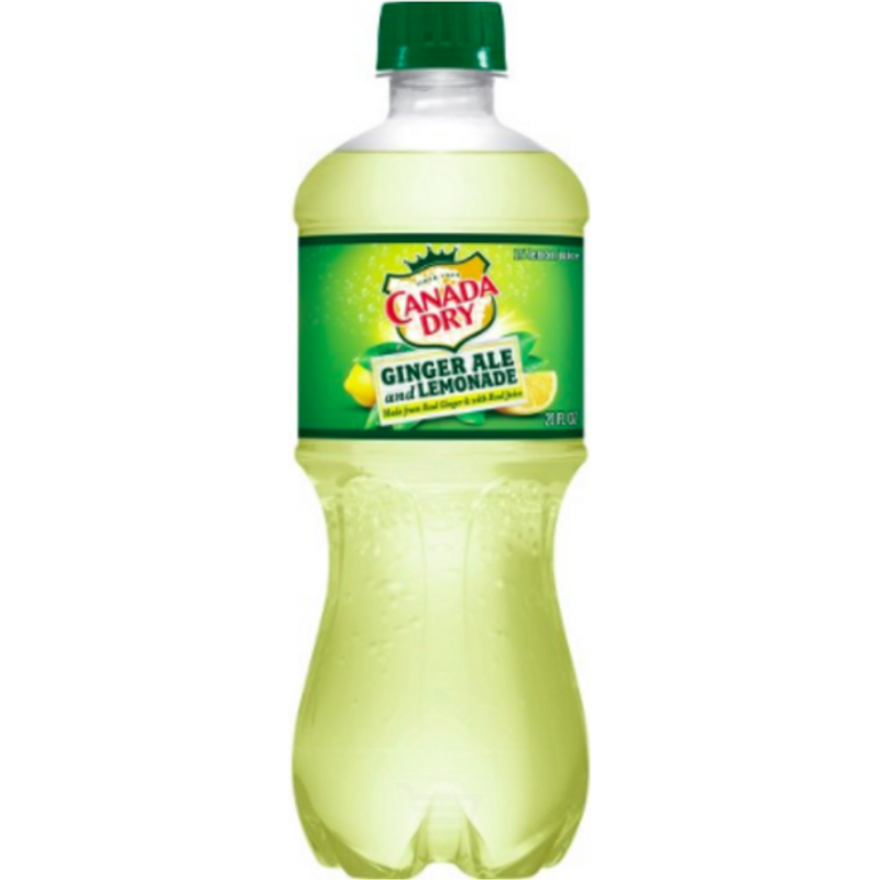 Canada Dry Ginger Ale and Lemonade 20 oz Bottle