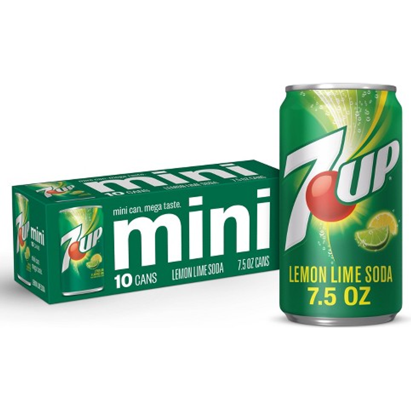 7up Lemon Lime 7.5oz Can