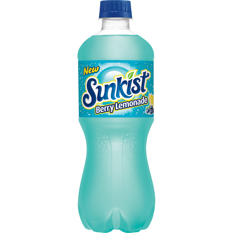 Sunkist Berry Lemonade 20oz Plastic Bottle