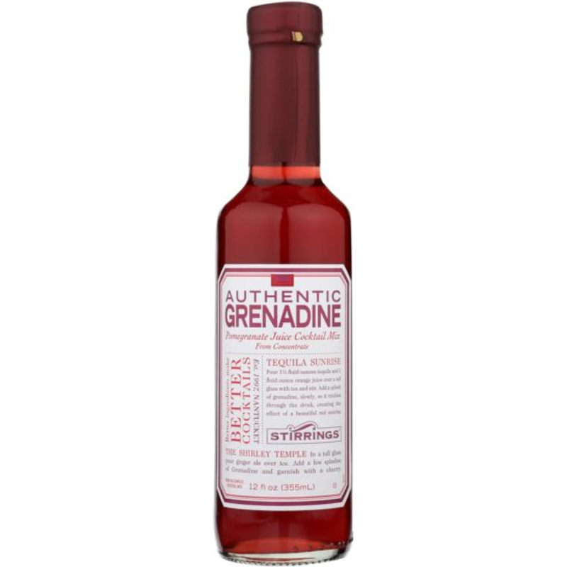 Stirrings Authentic Grenadine 12oz Bottle