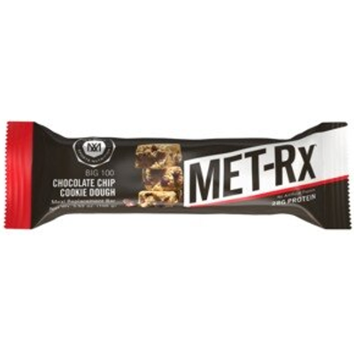 Met-Rx Meal Replacement Bar Chocolate Chip Cookie Dough 3.5oz Container
