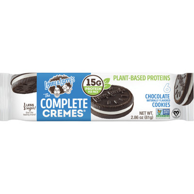 Lenny & Larry's The Complete Cremes Chocolate Cookies 2.86oz Pack