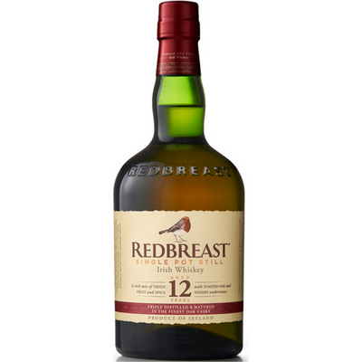 Redbreast Single Pot Still Irish Whiskey 12 Year 750mL