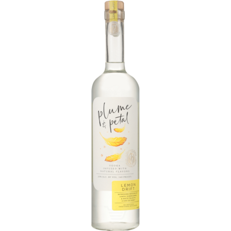 Plume and Petal Lemon Drift Vodka 750mL