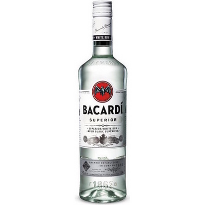 Bacardi Superior Light Rum 200mL