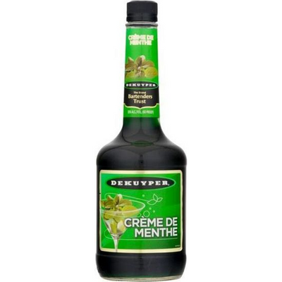 DeKuyper Creme De Menthe Green Liqueur 1L