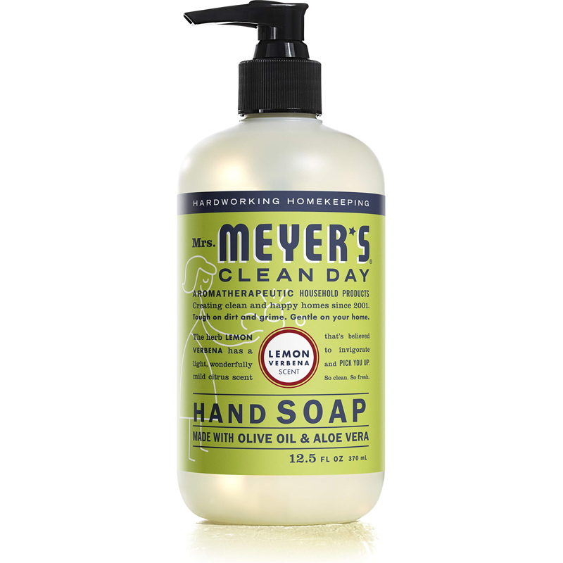 Mrs. Meyers Handsoap Lemon 12.5oz Bottle