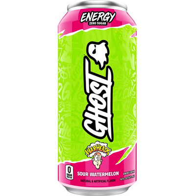 Ghost Warheads Sour Watermelon Energy Drink 12oz Can