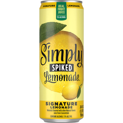 Simply Lemonade Original 24oz Can