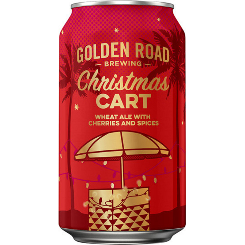 Golden Road Brewing Christmas Cart Wheat Ale 6x 12oz Cans