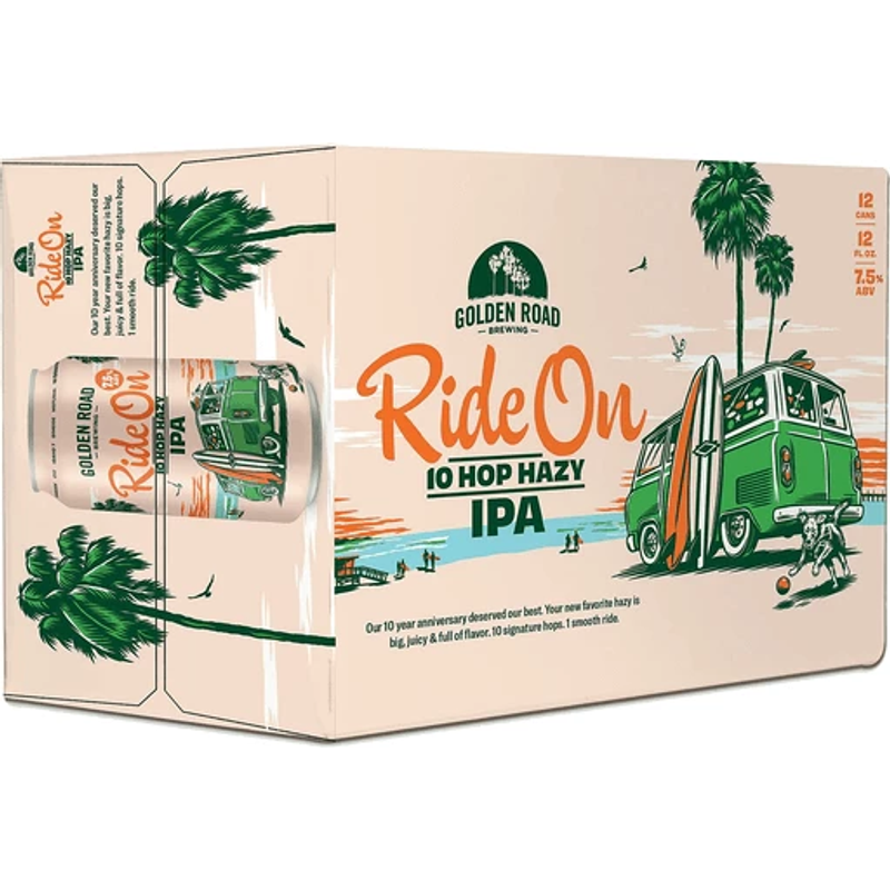 Golden Road Ride On 10 Hop 12oz Box