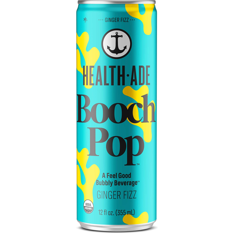 Health-Ade Booch Pop Ginger Fizz 12 oz Can