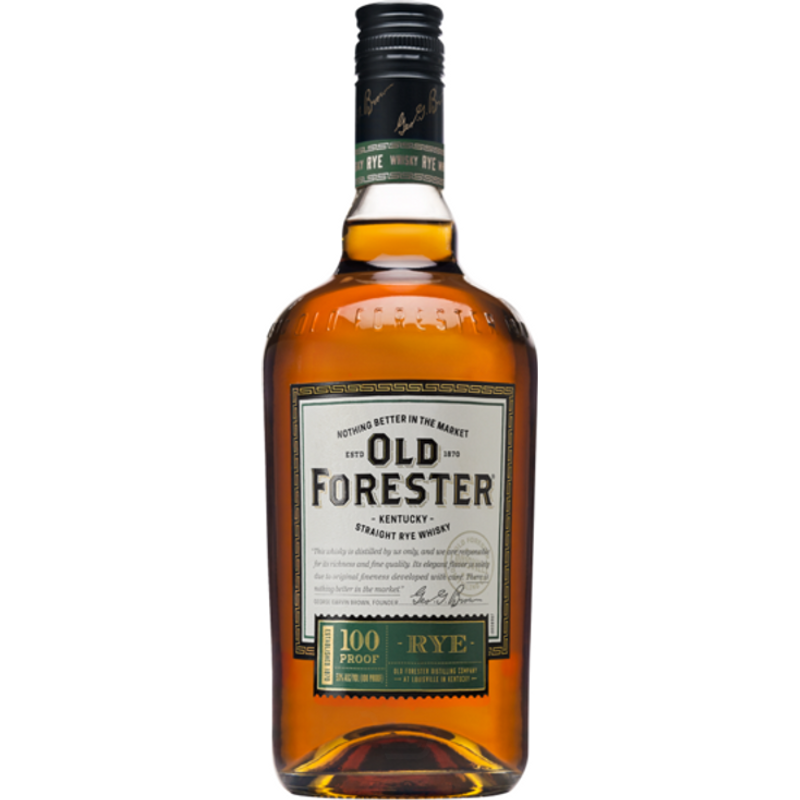 Old Forester Kentucky Straight Rye Whiskey 750mL